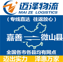 嘉善到微山縣物流公司_嘉善物流到微山縣_嘉善至微山縣物流專線-邁澤